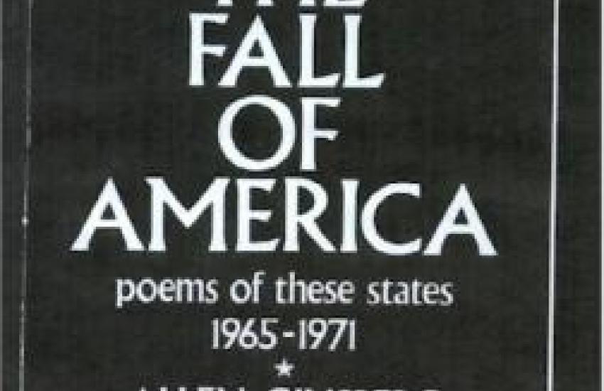 The Fall of America: Poems of these States Book Jacket